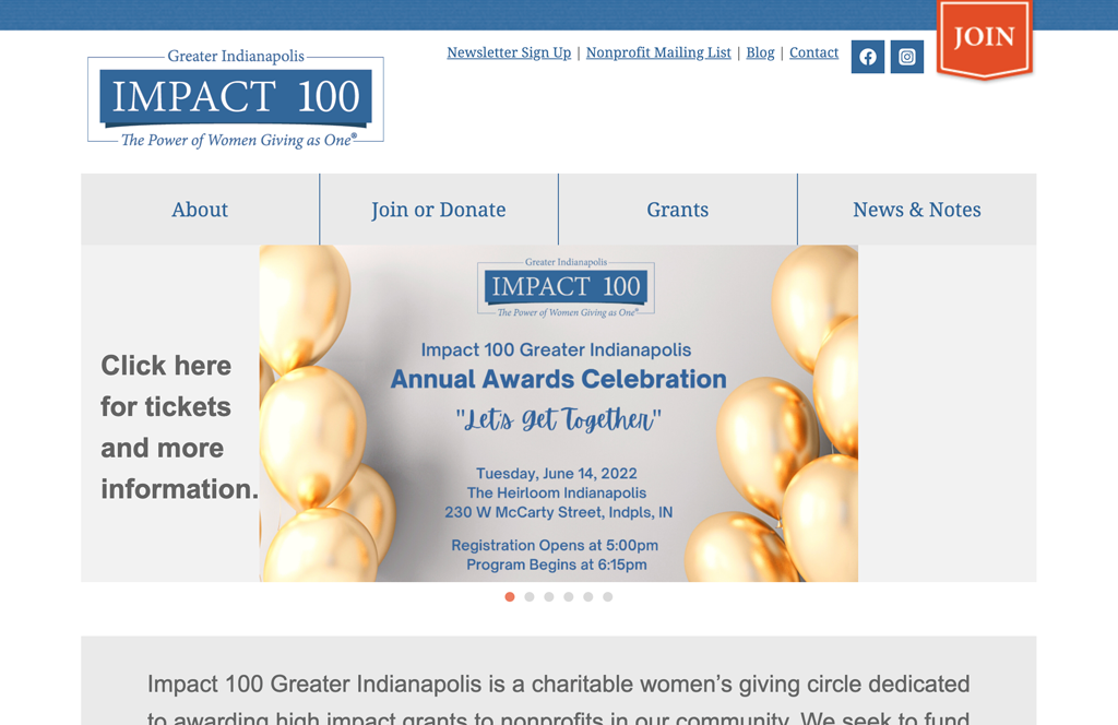 Impact 100 Greater Indianapolis